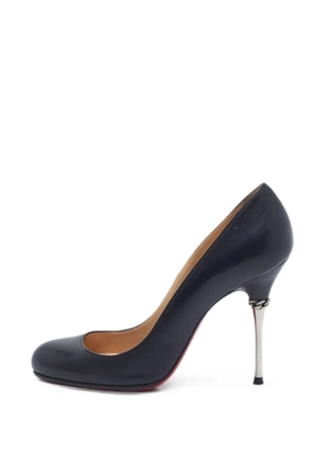 Christian Louboutin Pre-Owned chain-link heel pumps - Black