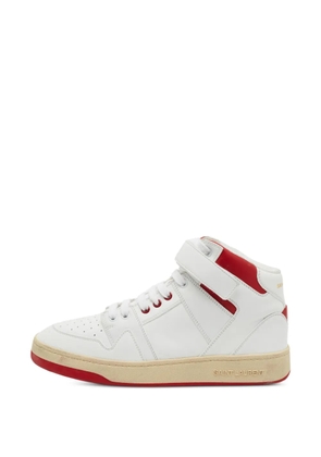 Saint Laurent Pre-Owned Lax high-top sneakers - White