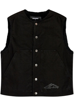 DSQUARED2 padded denim jacket - Black