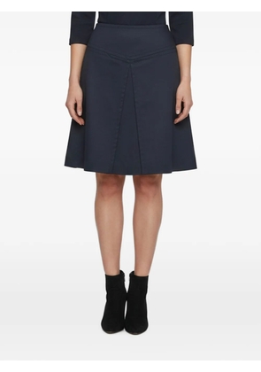 Red Valentino Vintage inverted pleat mini skirt - Blue
