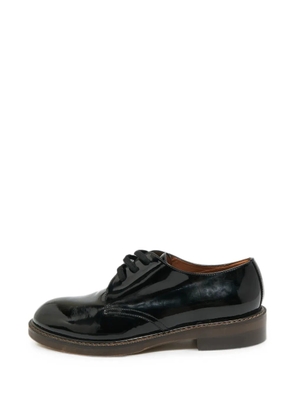 Marni Pre-Owned patent-leather derby shoes - Black