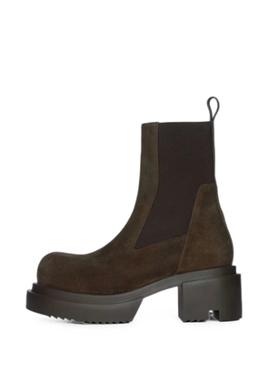 Rick Owens DRKSHDW Beatle Bogun Chelsea boots - Brown