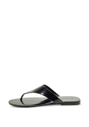 Saint Laurent Pre-Owned Kouros thong sandals - Black
