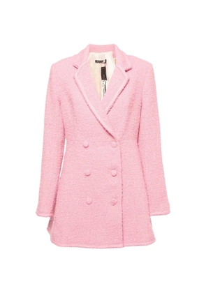 ROTATE BIRGER CHRISTENSEN Newton bouclé coat dress - Pink