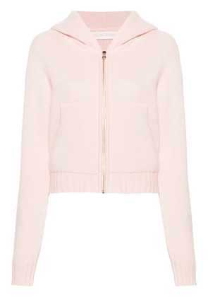 Palm Angels logo-embroidered hoodie - Pink