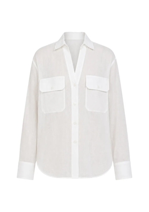 Kulson flap-pocket shirt - White