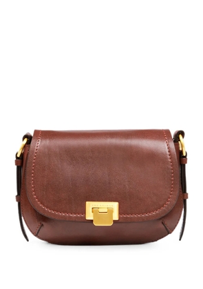 The Bridge Federica leather shoulder bag - Brown