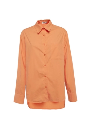 The Frankie Shop oversized high-low shirt - Orange
