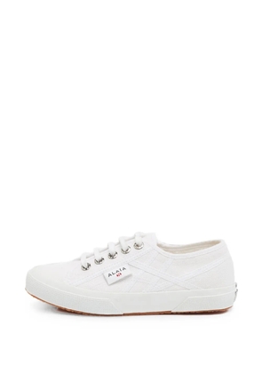 Alaïa Pre-Owned Superga canvas sneakers - White