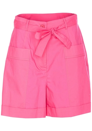 LIU JO cotton shorts - Pink