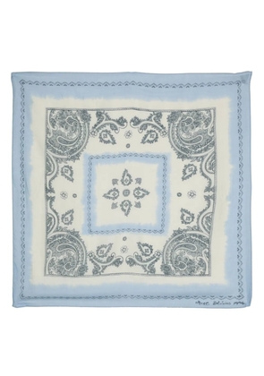 Acne Studios paisley-print wool scarf - Neutrals