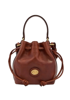 The Bridge leather bucket bag - Brown