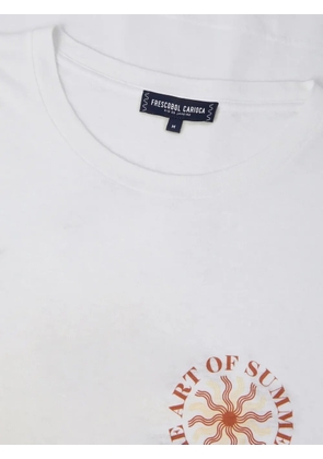 Frescobol Carioca Dinis graphic-print T-shirt - White