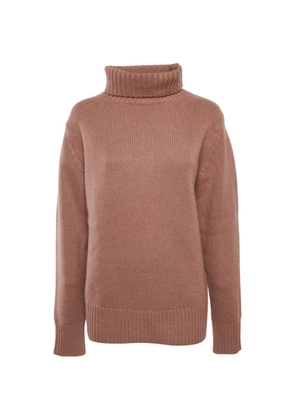 JOSEPH turtleneck cashmere knit sweater - Brown