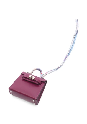 Hermès Pre-Owned 2022 Kelly Twilly bag charm - Purple