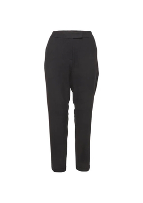 MAX&Co. jacquard cuffed-hem trousers - Blue