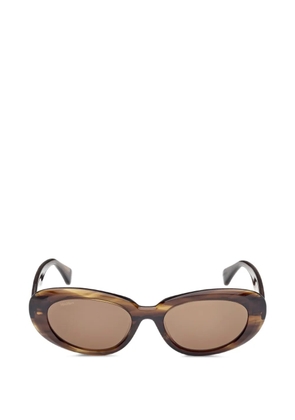 Max Mara Eyewear oval-frame sunglasses - Brown