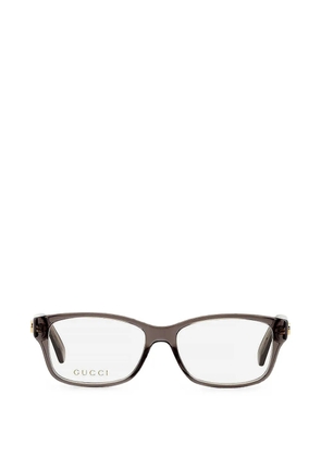 Gucci Eyewear rectangle-frame glasses - Grey