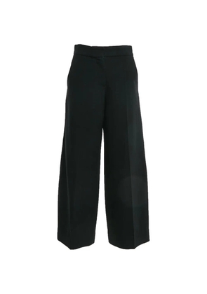 Sonia Rykiel Pre-Owned crepe wide-leg trousers - Black