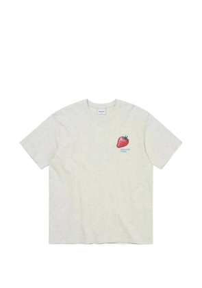 This Is Never That strawberry-print T-shirt - Grey