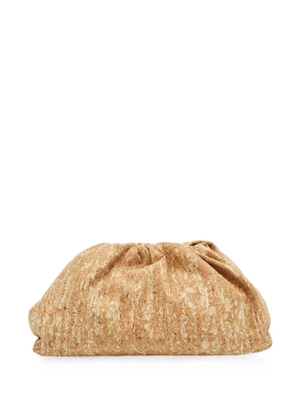 Bottega Veneta Pre-Owned The Pouch cork clutch bag - Neutrals