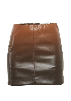 Vassia Kostara ombré mini skirt - Brown