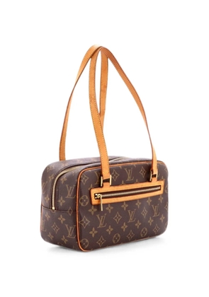 Louis Vuitton Pre-Owned Cite Handbag Monogram Canvas MM shoulder bag - Brown