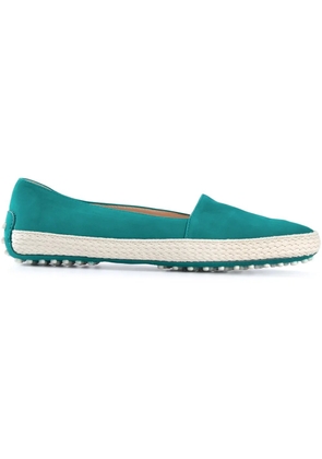 Tod's braided sole espadrilles - Green