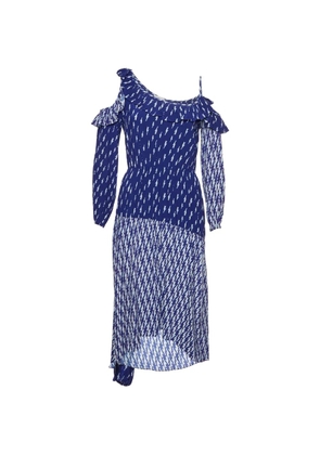 SANDRO Kemila midi dress - Blue