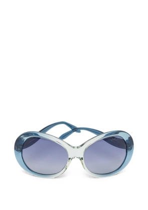 Roberto Cavalli Vintage 734S Full Moon oversized sunglasses - Blue