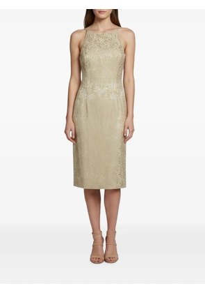Escada Pre-Owned sleeveless midi dress - Neutrals