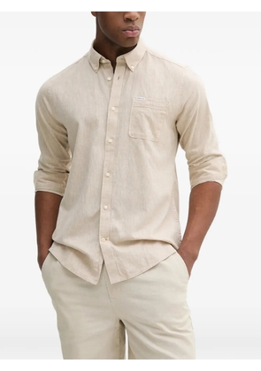 Barbour Nelson long-sleeve shirt - Neutrals