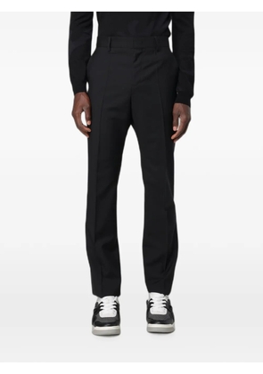 Valentino Garavani pressed-crease wool trousers - Black