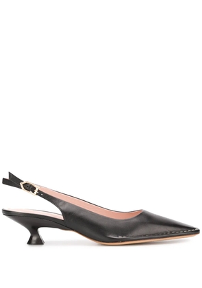 Tod's slingback leather pumps - Black