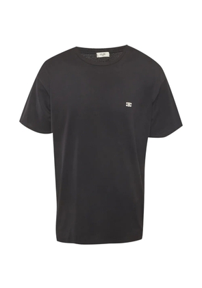 Celine Pre-Owned Triomphe logo T-shirt - Black