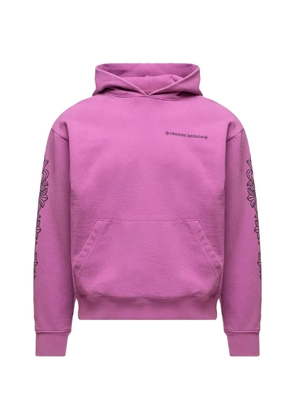 Chrome Hearts Matty Boy Spider Web hoodie - Purple