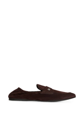 Dolce & Gabbana calfskin slippers - Brown