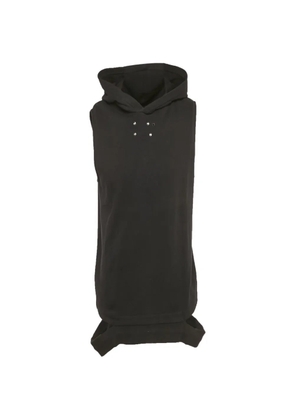 Givenchy Pre-Owned cut-out-detail sleeveless hoodie - Black