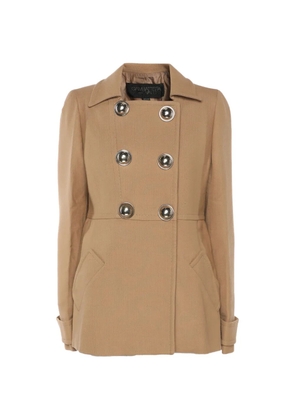 Giambattista Valli double-breasted button-up coat - Neutrals