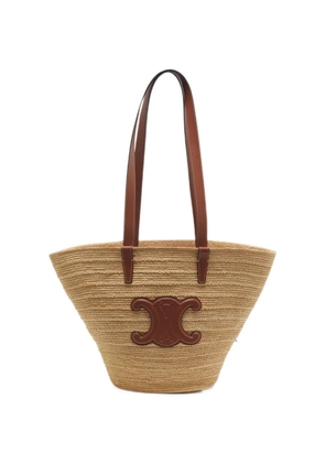 Celine Pre-Owned 2024 medium Classic Panier double-handle tote bag - Neutrals