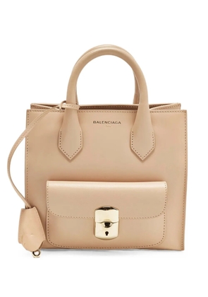 Balenciaga Pre-Owned Padlock All Afternoon leather tote bag - Pink