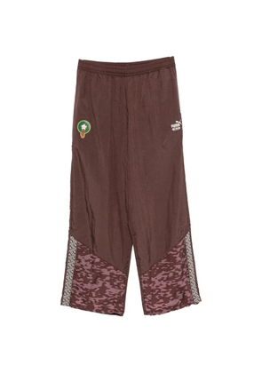 PUMA King logo-print track pants - Brown