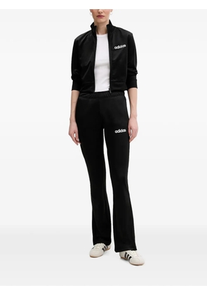 adidas Glam logo-embroidered tracksuit - Black