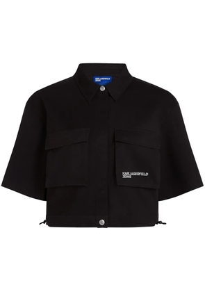 Karl Lagerfeld Jeans utility shirt - Black