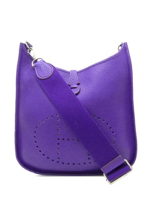Hermès Pre-Owned 2010 Clemence Evelyne III PM crossbody bag - Purple