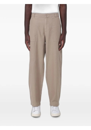 Blauer wide-leg cotton trousers - Neutrals