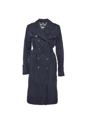 Burberry Pre-Owned double-breasted belted coat - Blue
