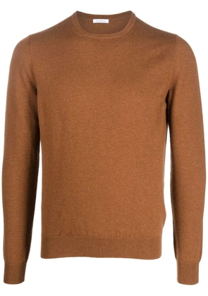 Malo crew neck cashmere sweater - Brown