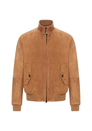 Baracuta G9 Harrington suede jacket - Brown