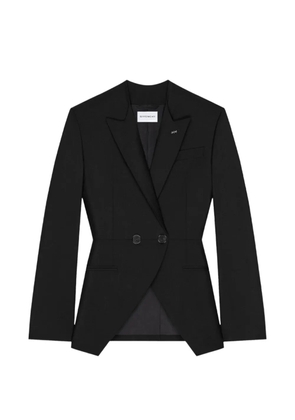 Givenchy double-breasted wool blazer - Black